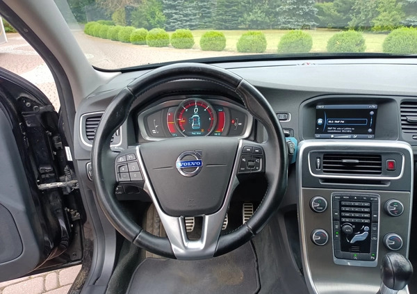 Volvo V60 cena 43777 przebieg: 178000, rok produkcji 2014 z Rydzyna małe 232